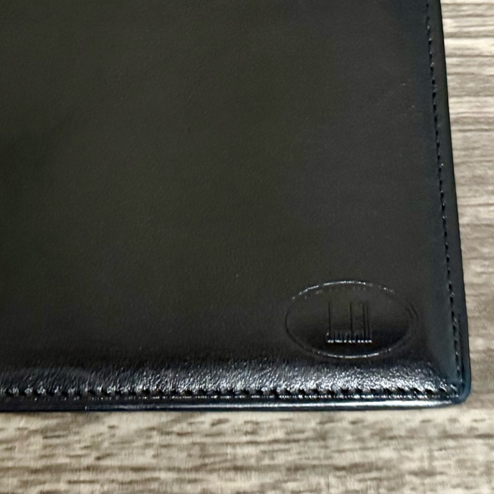 Black Leather Slim Card Holder - Picture 10 of 10